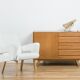 Fauteuil velours de Jitona 60 ' s
