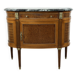 Half-moon commode in the Louis XVI style