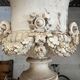Pair of Neoclassical Style Cast Iron Vases, 19th Century