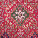 Tapis persan fait main Chiraz Mecca 150 x 102 cm