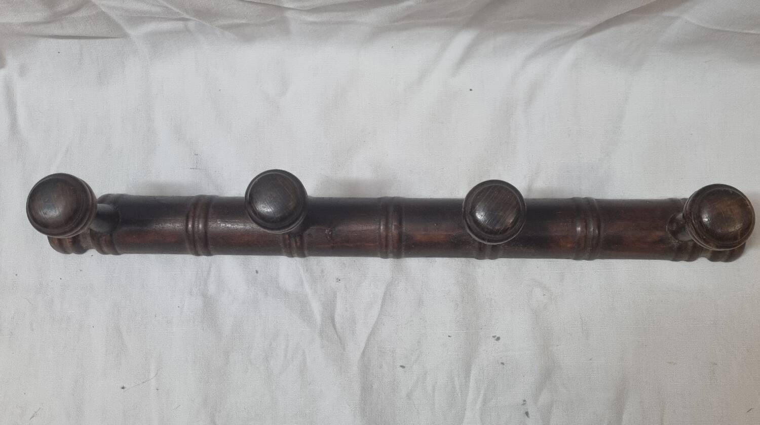 Art Deco 4-hook coat rack