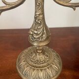 Ancien Chandelier en laiton massif