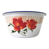 Bassine en tôle émaillée vintage