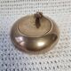 Small brass ashtray