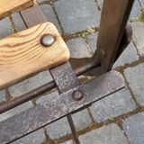 Folding garden chairs