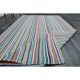 1970s Vintage Turkish Oushak Handmade Wool Cotton Blue Runner Rug 164x294