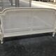 Louis XVI white bedwood caning and wood