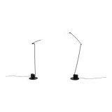 Set of 2 "Ambra" floor lamps by Valenti, Italy