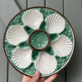 Barbotine oyster plates