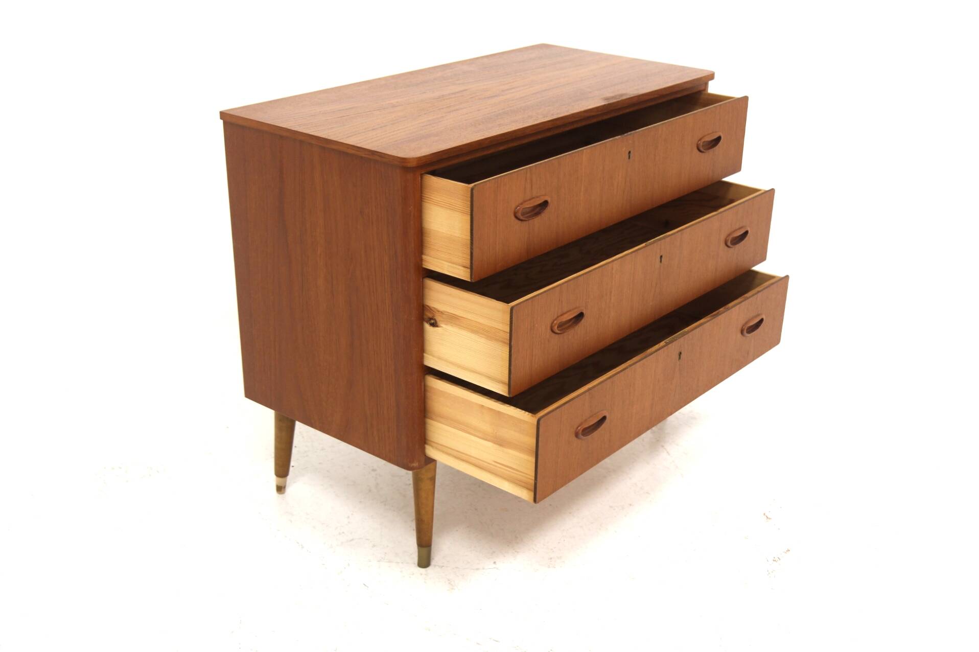 Scandinavian teak chest of drawers, Sweden, 1960