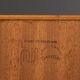 Danish Rosewood Bookcase with LP rack Hundevad & Co, 1960s