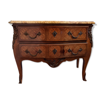 Marble chest of drawers