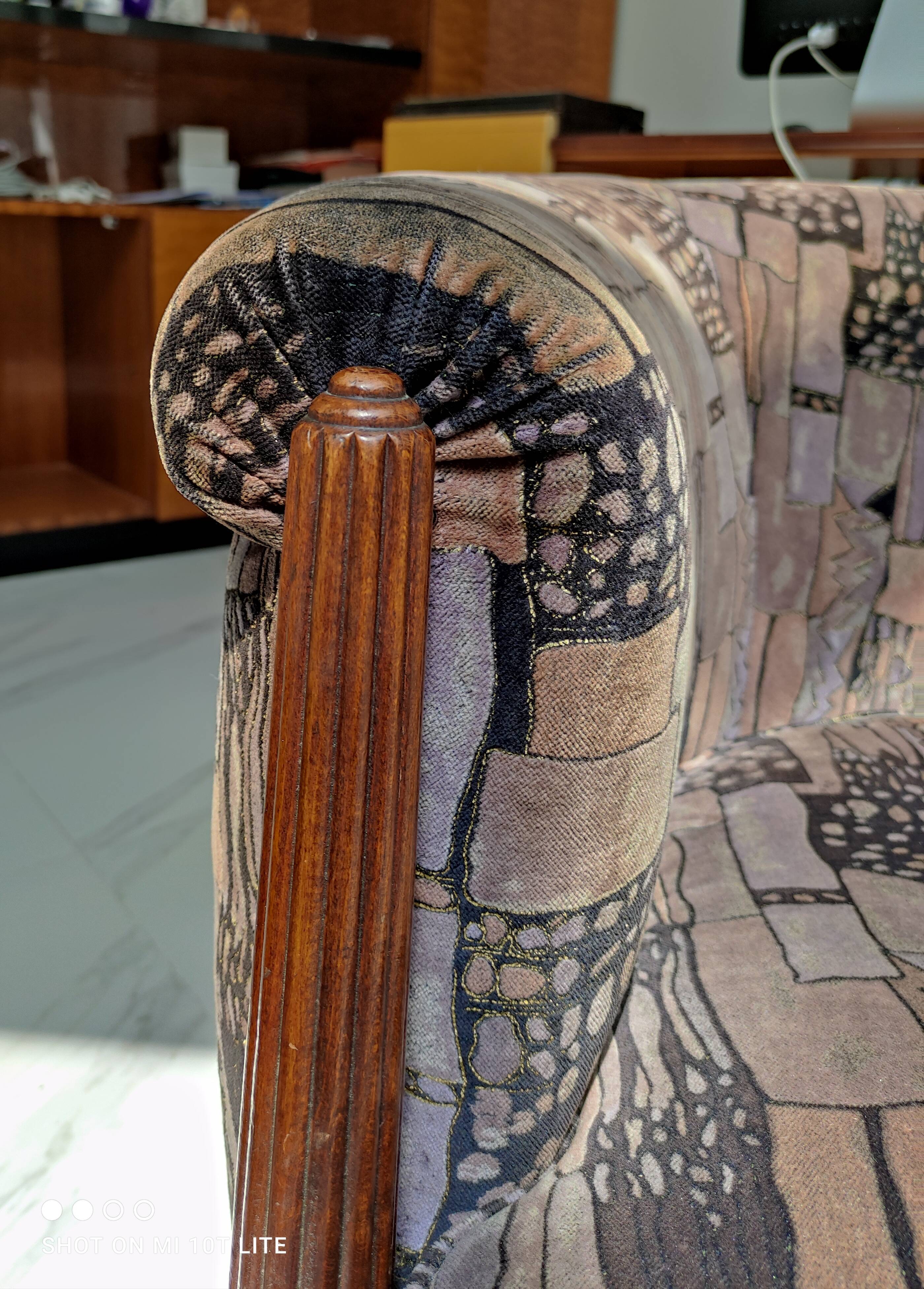 Pair of Art Deco armchairs