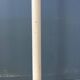 Lampadaire blanc vintage du milieu du siècle de style Guzzini de l'ère spatiale