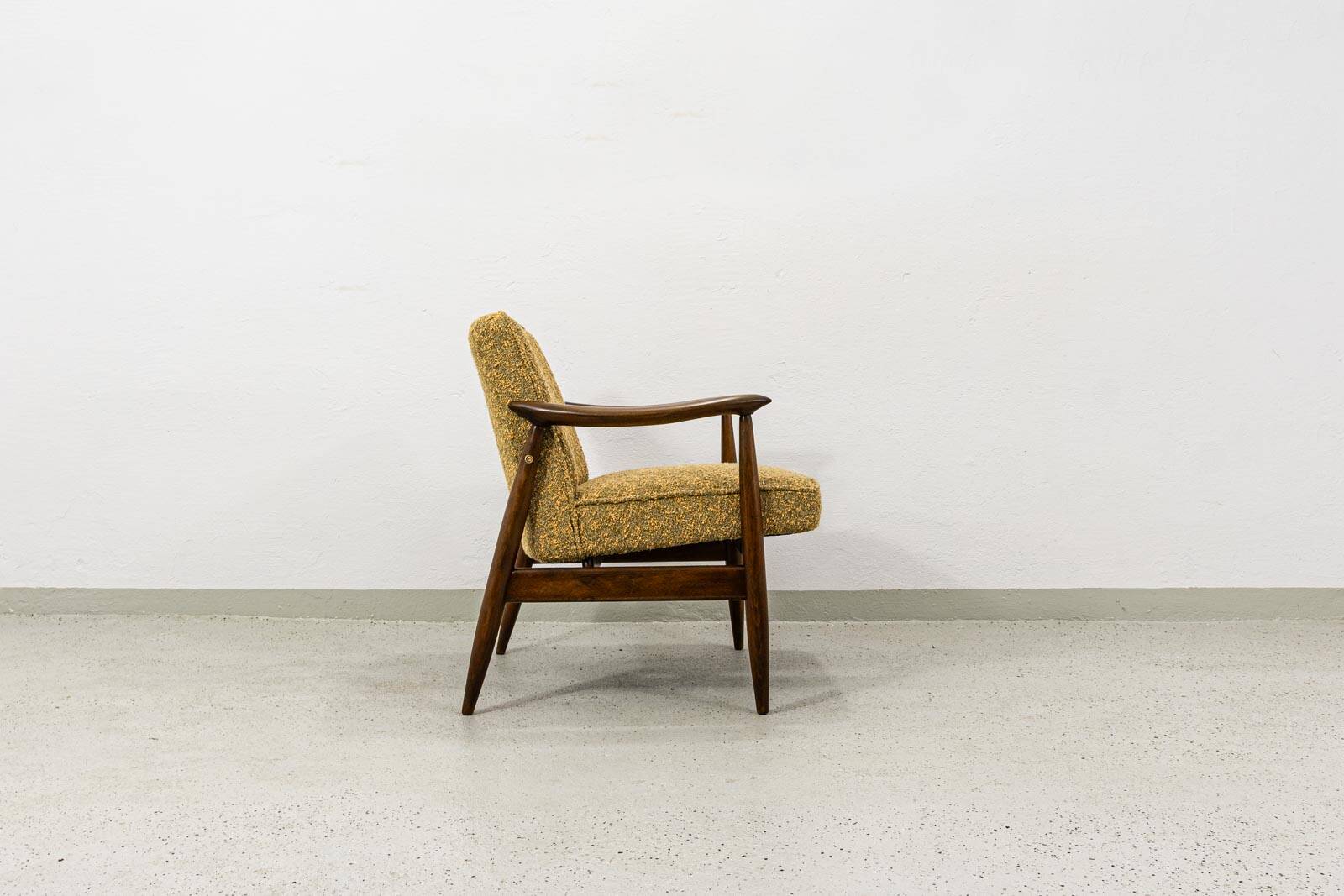 Mid-century Armchair GFM87 in Kvadrat By Juliusz Kędziorek, 1960s