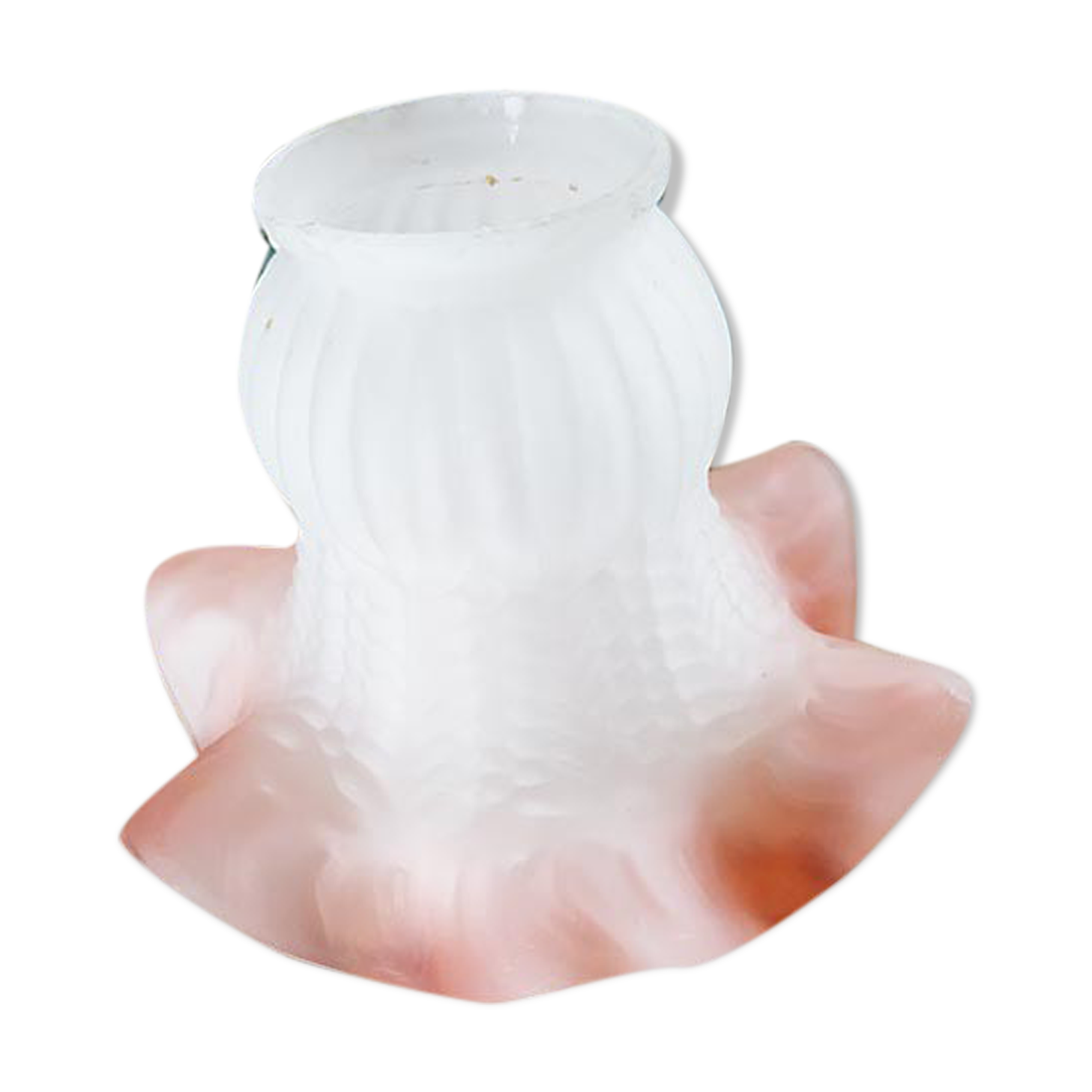 Opaline lampshade pink petticoat