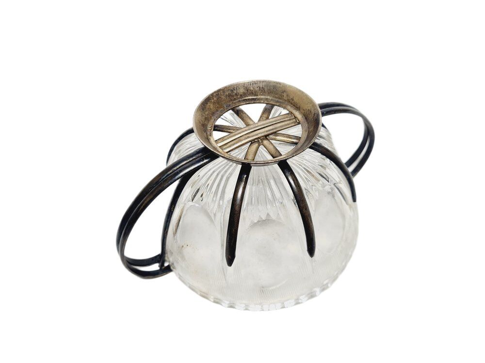 Art Deco sugar bowl from Hefra, Poland, 1970s