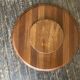 Scandinavian rotating plateau XXXL in teak Dismeg Denmark 1960