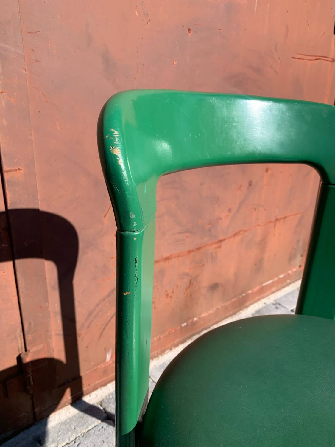 6 Bruno Rey Kush & coVerte Stackable Chairs Circa 1970