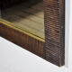 Oak brutalist mirror, 1970s