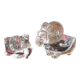 Set of 2 Vannes Crystal Pocket Emptyers, elephant and ram