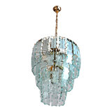 Chandelier Zero Quattro, 3 levels, Murano glass Italy 1970