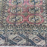 Ancient Turkmen carpet Little Bukhara