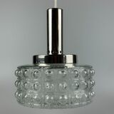 60s 70s VEB hanging lamp ceiling lamp bubble chrome glass space age design