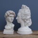 Bust plaster 18th woman