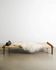 Danish Mid Century Wooden Canvas Daybed in Oak by Tage Poulsen, 1950s
