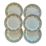 Flat plates Terre de fer Chantilly model