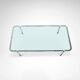 T112 steel and glass coffee table by Horst Bruning for Kill International