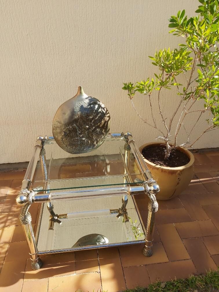 Hollywood Regency coffee table 1970