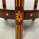 Empire side table inlaid around 1800