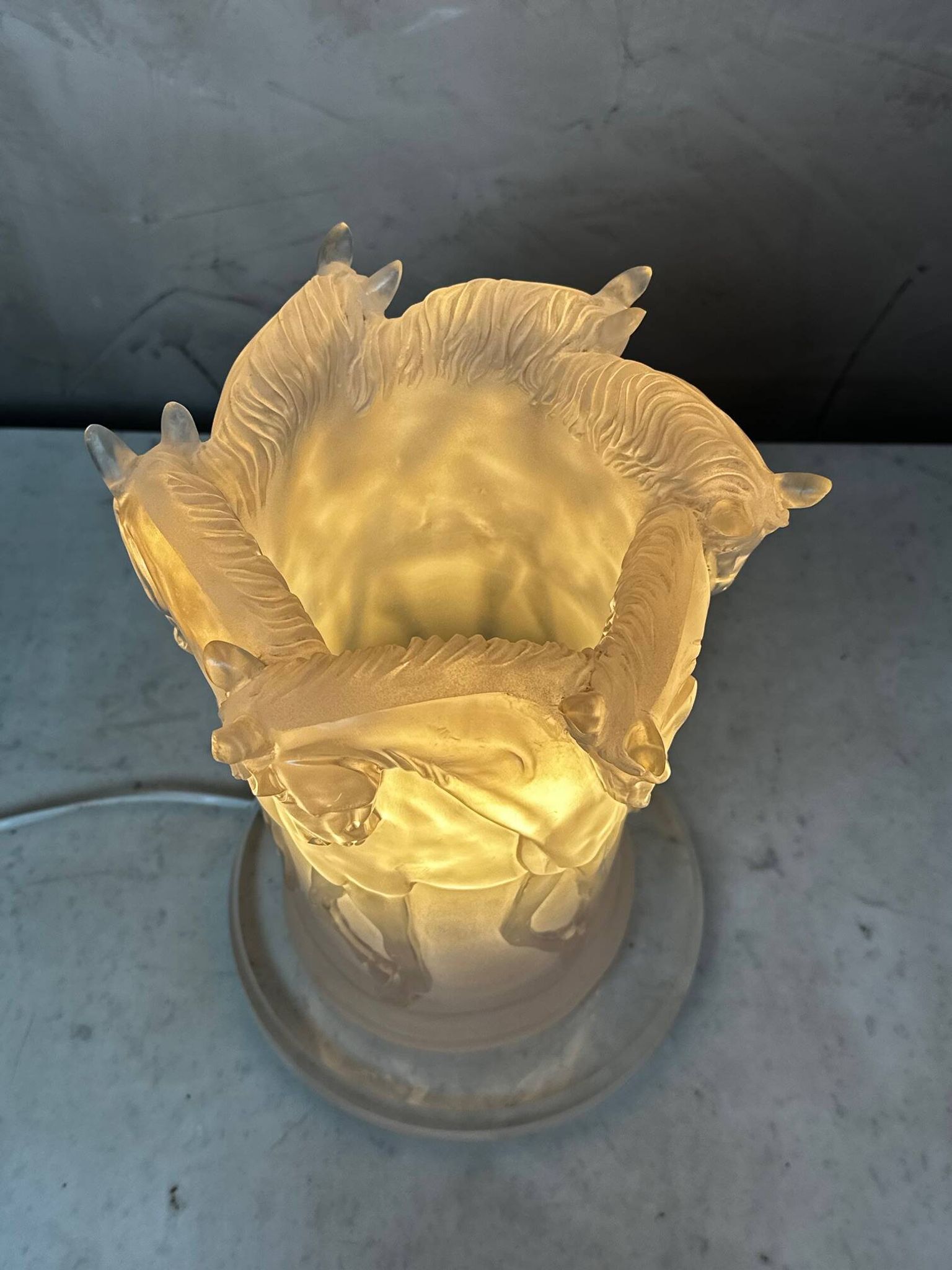 Lampe plexiglass 1970