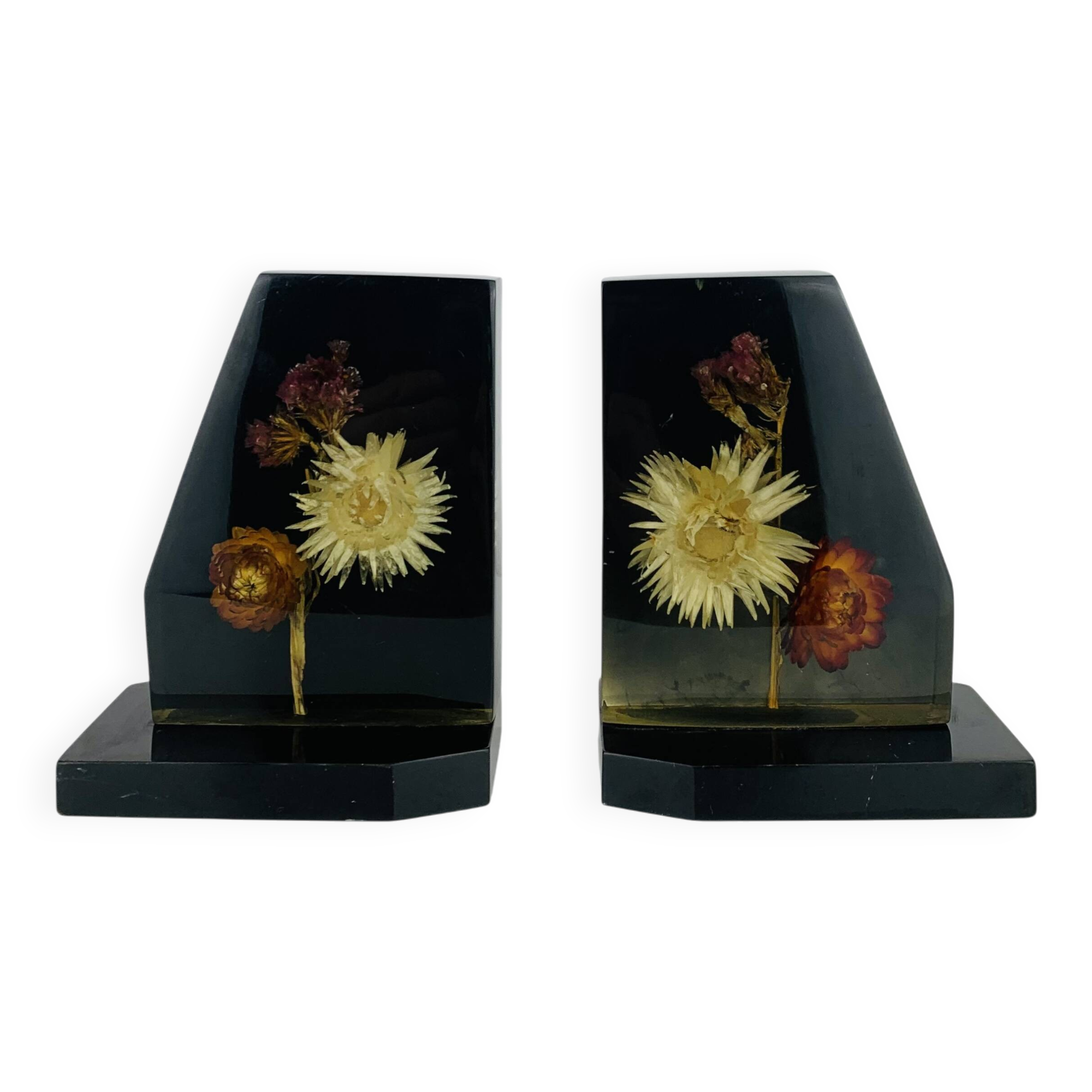 Paire de serre-livres vintage, années 60