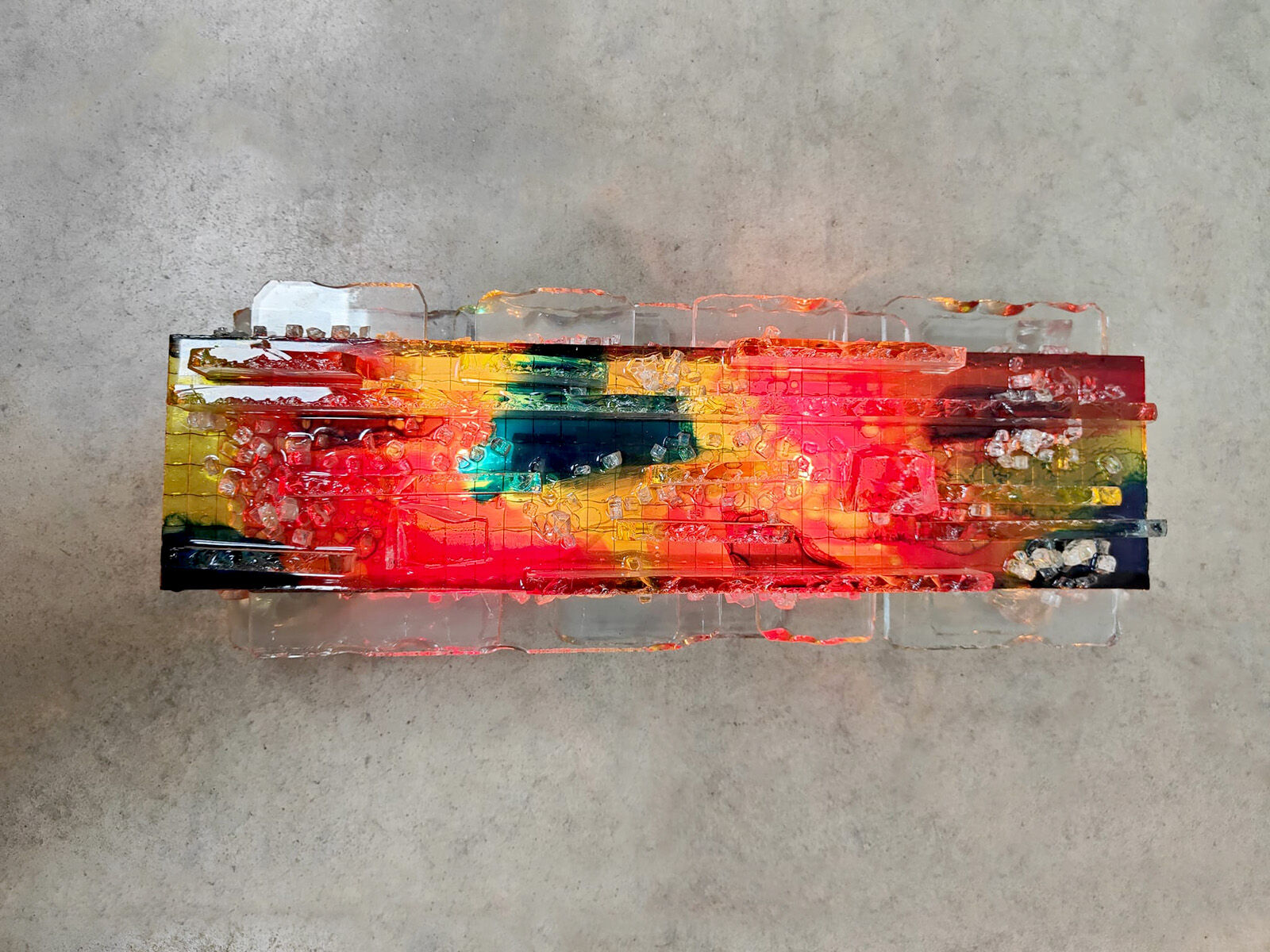 Set of 3 vintage wall lights 'Chartres' Willem Van Oyen Raak