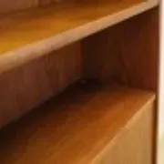 Teak bookcase with bar cabinet and secretary, Dammand & Rasmussen, Denmark, 1960s