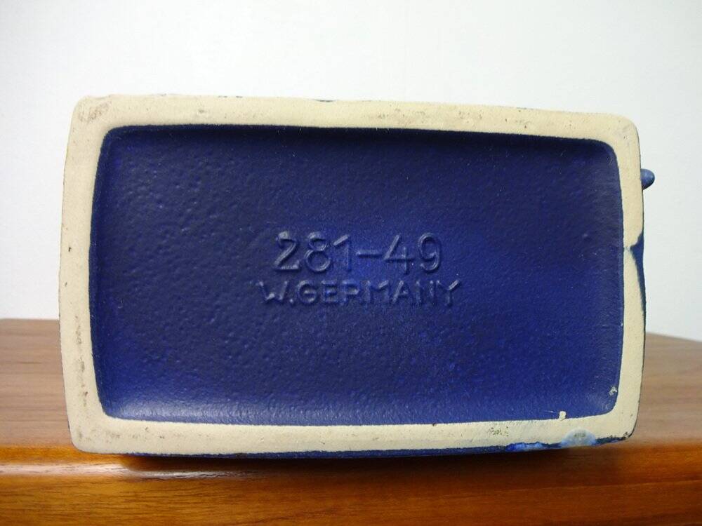 Large 281-49 Lava Ceramic Vase from Scheurich, 1970s