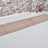 Handknotted Floral Oushak Runner sku 2441