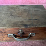 Vintage wooden jewelry box