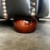 Set of 2 sturdy Chesterfield single/club seats
