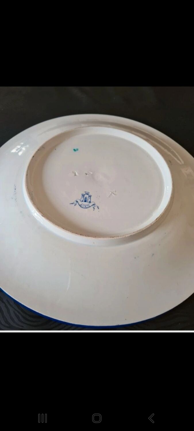 Decorative plate Gien