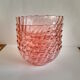 Lot de 6 coupelles  en verre rose vintage