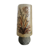 Lampe herbier pierre et algues