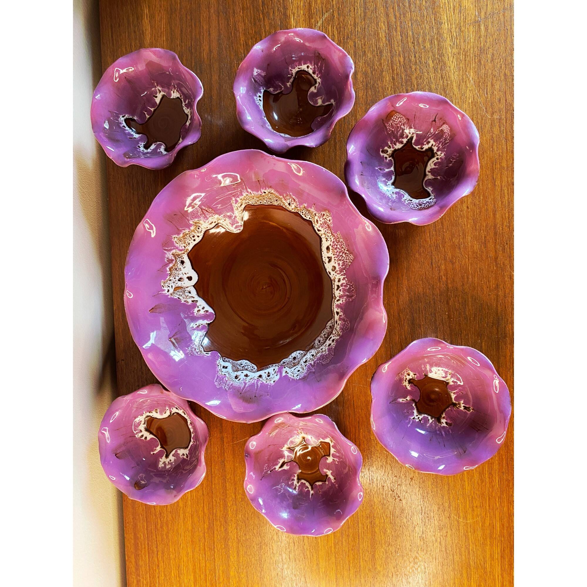 Vallauris dessert service