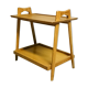 Vintage Scandinavian serving trolley