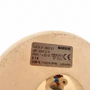 Paire de lampes de table en albâtre par Massive