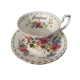 Royal Albert Cup August titled Poppy Series of the Months of the Year 1970