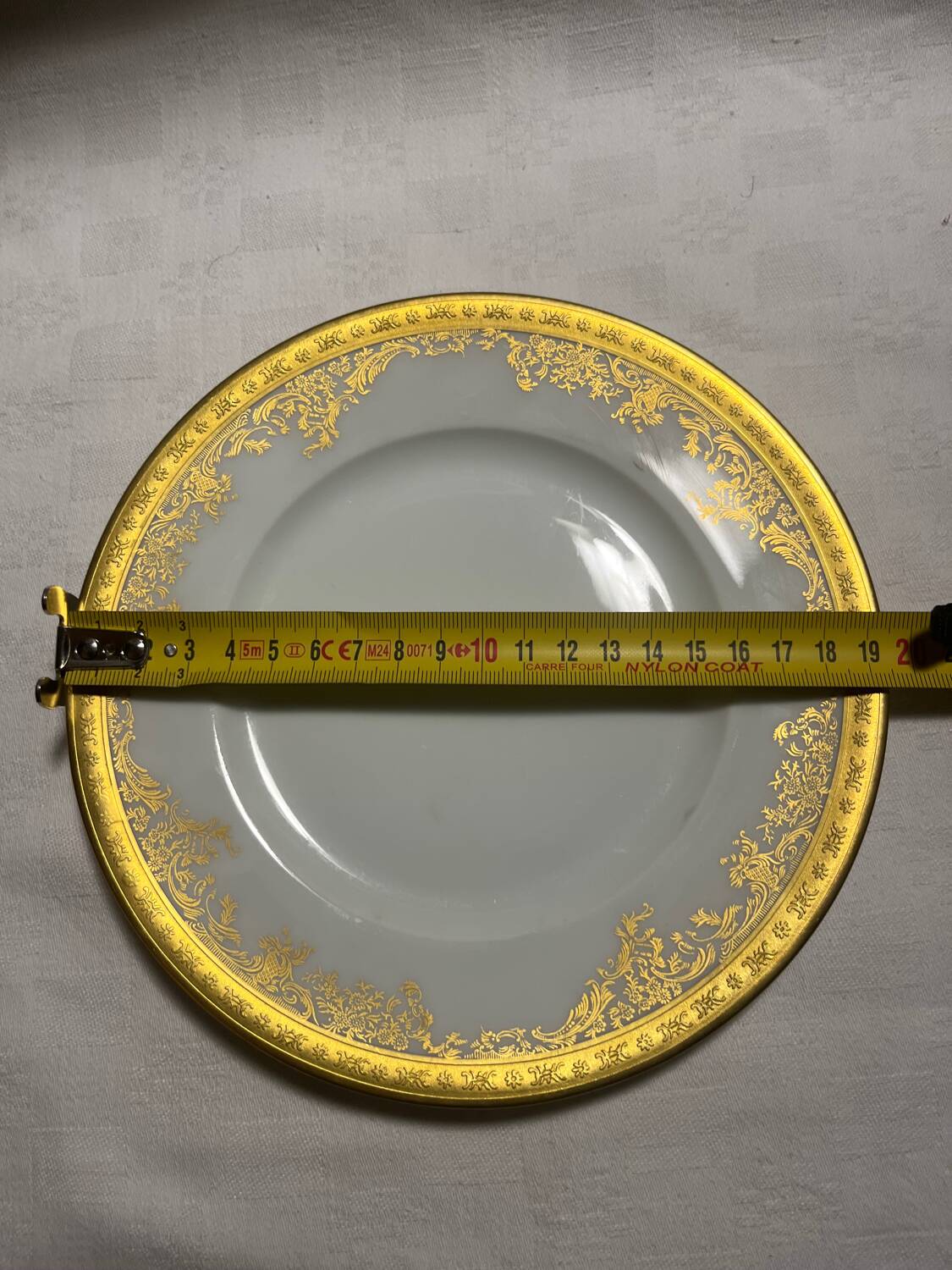 Haviland Limoges plates – Gold gilding – Prestige service